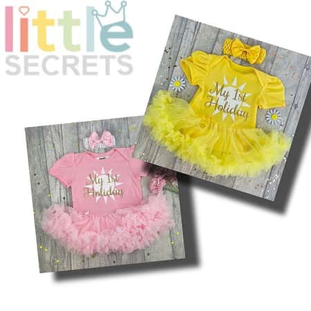 My 1st Holiday Tutu Romper £19.99