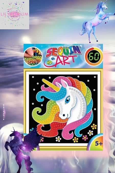 Sequin Art - Unicorn £12.99