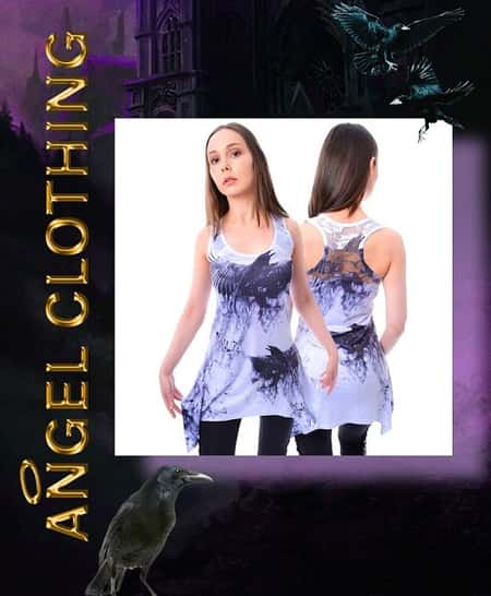 INNOCENT LIFESTYLE CROW SHADE LACE PANEL VEST £18.99