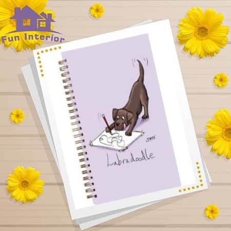 LABRADOODLE A6 NOTEBOOK £4.99