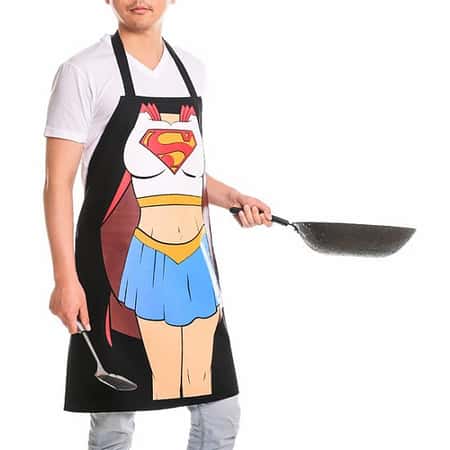 £5.99 - Free UK Delivery - Superwoman Fun Kitchen Apron