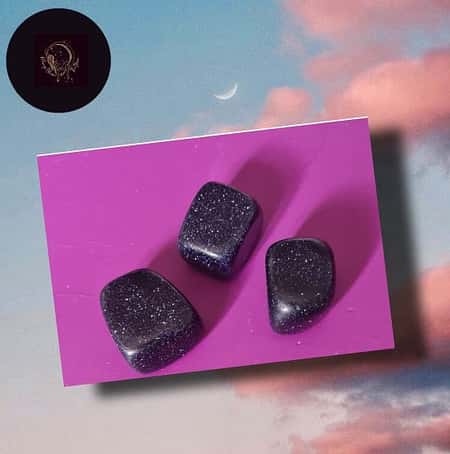 Blue Goldstone Tumblestones Store/Tumblestones £1.99