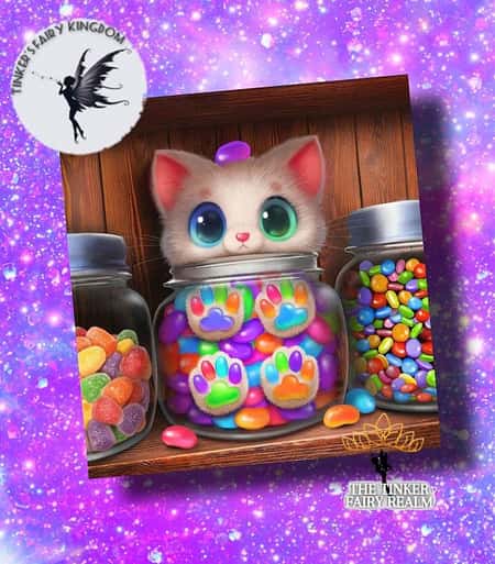 Candy Cat Diamond Art £12.49