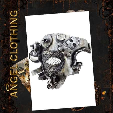 CYBER MASK, MECHANICAL PHANTOM, STEAMPUNK MASQUERADE MASK £10.99 9 AVAILABLE