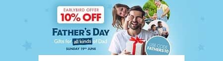 10% Off Father's Day products at Menkind using the code FATHERS10