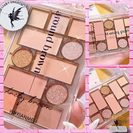 Around Brown Eyeshadow and Face Contour Palette – Hazelnut Latte £2.99