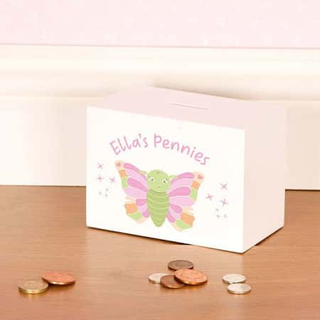 Butterfly Savings Box