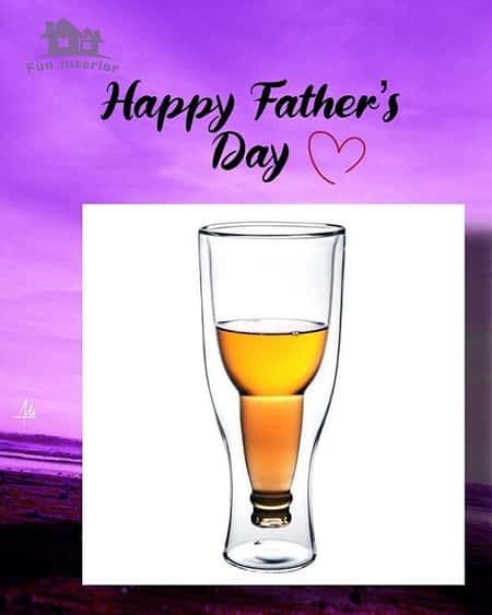 NOVELTY BEER BOTTLE GLASS £12.99