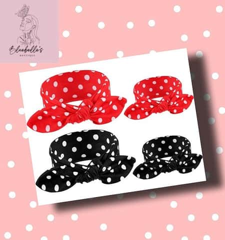 Mummy and Me Headband Wrap Polka Dot £19.99