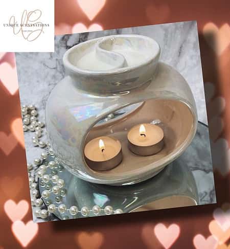 Lustre Oval double Burner £13.99