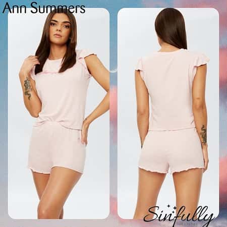 Bloom From Within Cami Set Pink Was £25 Now £15