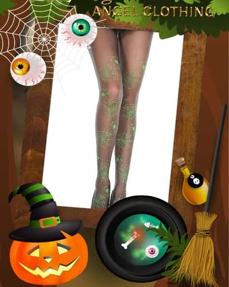 MUSIC LEGS SPIDERS WEB TIGHTS Now £4.99 Was £7.99  6 AVAILABLE