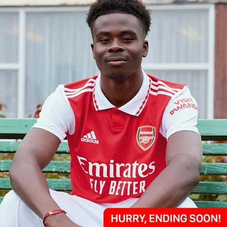 WIN an Arsenal FC 2022-23 Home Shirt