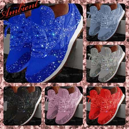 Glitter Sequined Trainers £39.99