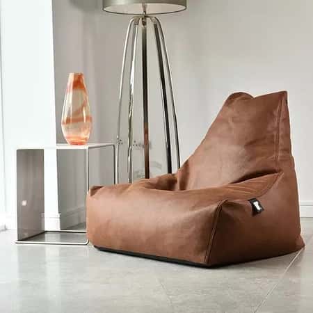SAVE - Extreme Lounging Mighty B Faux Leather Indoor Bean Bag
