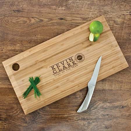 Chef of the Year Personalised Chopping Board