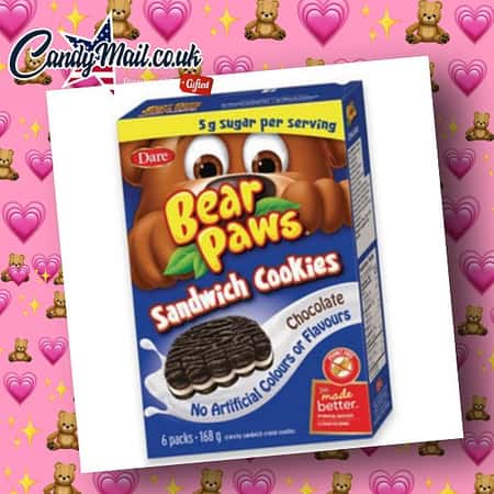 BEAR PAW SANDWICH COOKIES (CANADA) 240G £3.99