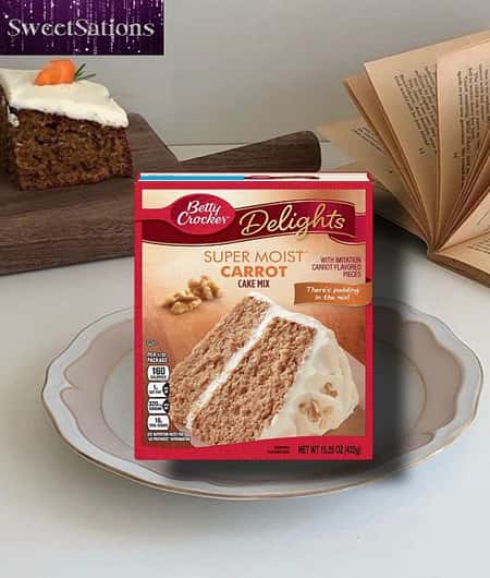 Betty Crocker Delights Super Moist Carrot Cake Mix - 15.25oz (432g) £6.99