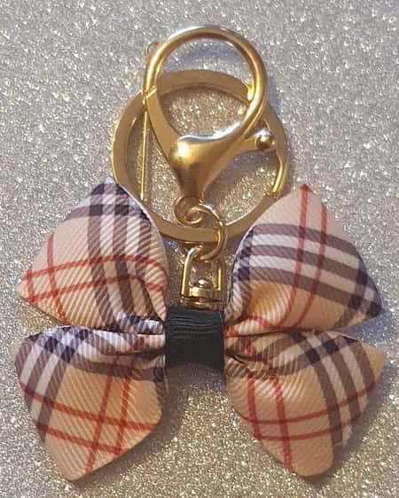 Burberry Mini Bagcharm Keyring Purse Bow