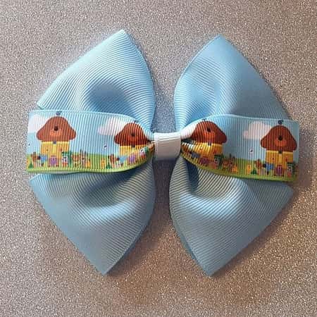 Baby Girls Childs Hey Duggee Large Hairbow or Headband