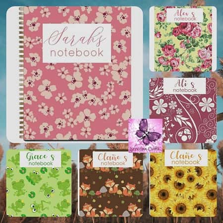 Personalised Notebooks £9.50