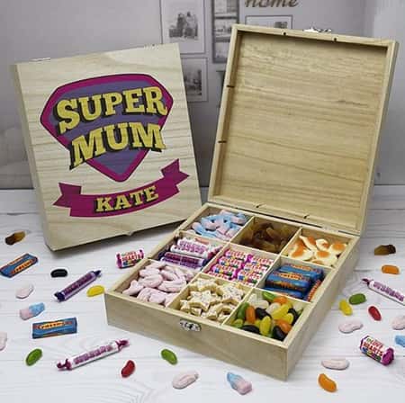 Super Mum Wooden Sweet Box