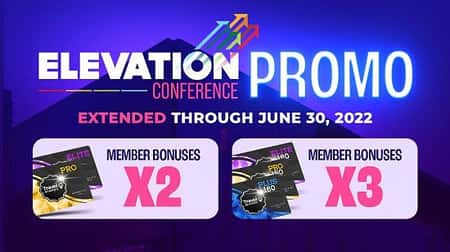 THE ELEVATION PROMO IS EXTENDED THROUGH