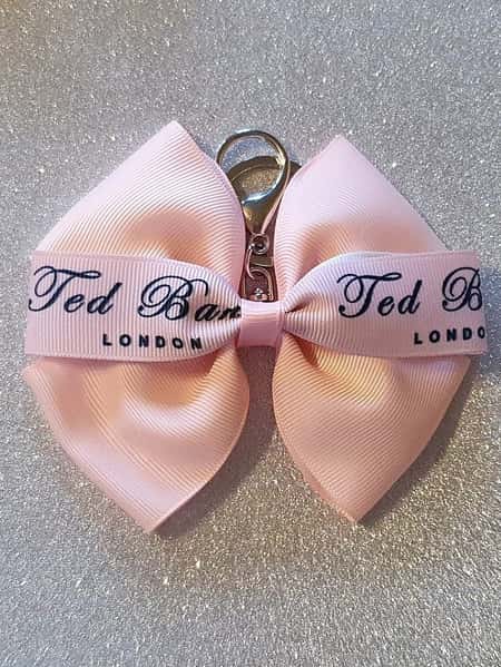 Ladies Girls Large Tedbaker Bagcharm Keyring Purse Accessory