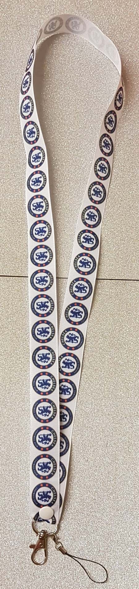 Childs Adults Chelsea Football Team Lanyard Id Badge Holder
