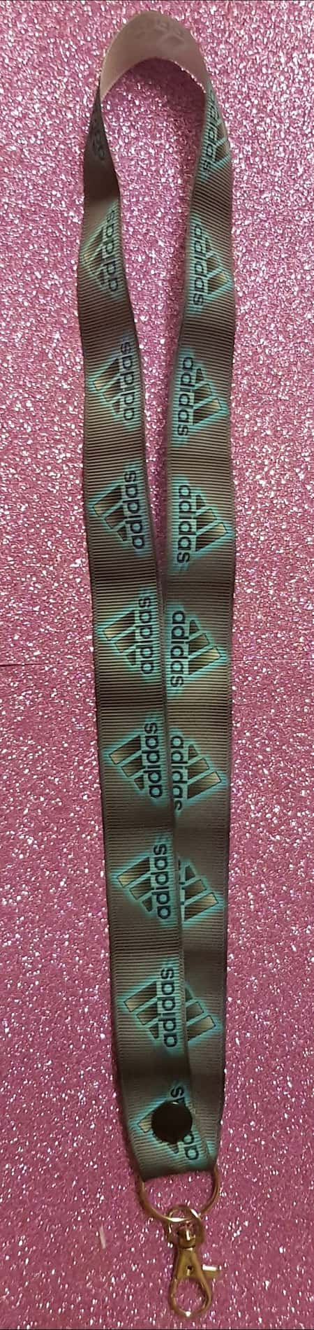 Adults Childs Adidas Lanyard Id Badge Holder Or Wriststrap Keyfob