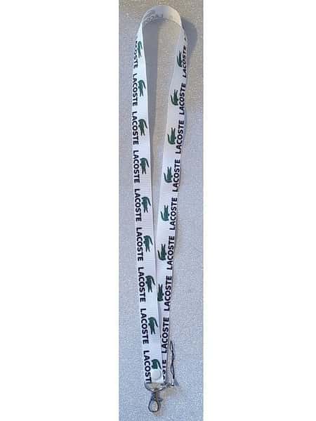 Adults Childs Lacoste Lanyard Id Badge Holder Or Wriststrap Keyfob