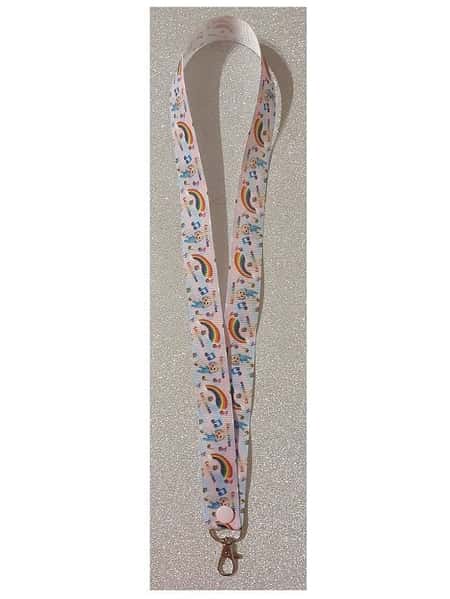 Cocomelon Lanyard Id Badge Holder Or Wriststrap Keyfob