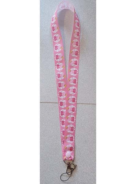 Peppa Pig Lanyard Id Badge Holder Or Wriststrap Keyfob