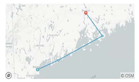 USA EAST COAST 2 COASTAL MAINE Trip Overview DURATION 6 days