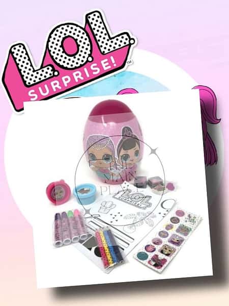 L.O.L SURPRISE! 26 Pcs Stationery Set Inside An Egg £7.99