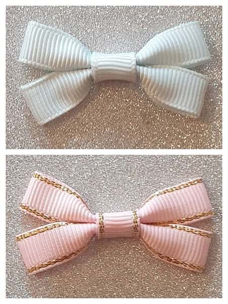 Baby Girls Teeny Tiny Hairbow or Headband