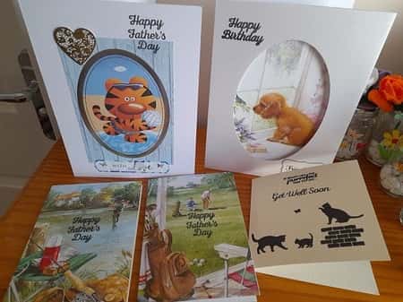 New line in Handmade greeting cards.