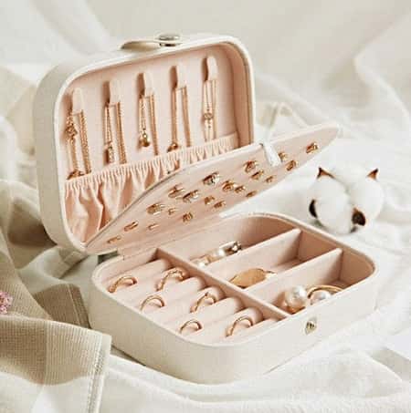 Small Jewellery Organizer White