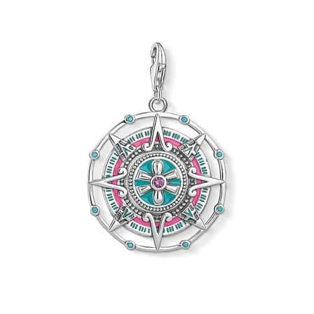SAVE - THOMAS SABO Silver Mayan Calendar Charm
