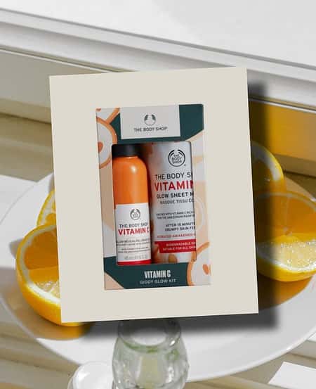 Vitamin C Giddy Glow Kit SKINCARE GIFT SET▪️GIVE DULL SKIN A LITTLE GLOW £20