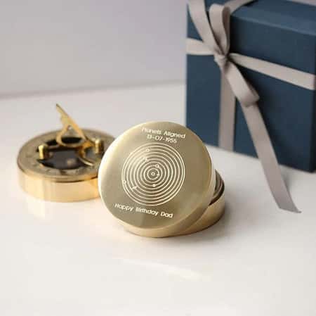 Planets Aligned Nautical Sundial Compass