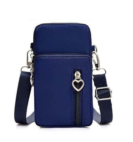 Mini Purple Crossbody Mobile Phone Bag