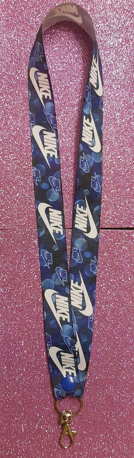 Adults Childs Nike Lanyard Id Badge Holder Or wriststrap Keyfob