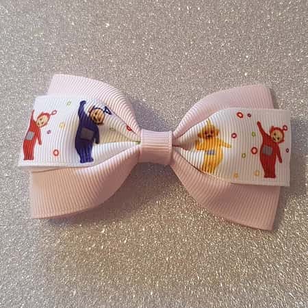 Baby Girls Childs Teletubbies Hairbow Or Headband