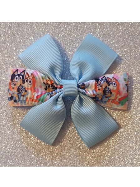 Baby Girls Childs Bluey Hairbow or Headband