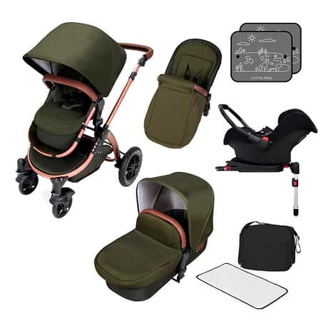 SAVE - Ickle Bubba Stomp V4 Special Edition All-In-One Travel System + Isofix Base