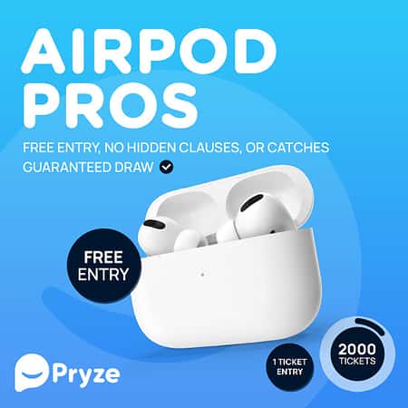 Win A Set Of Airpod Pros For FREE