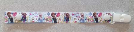 Frozen Anna and Elsa Dummyclip Pacifier Strap