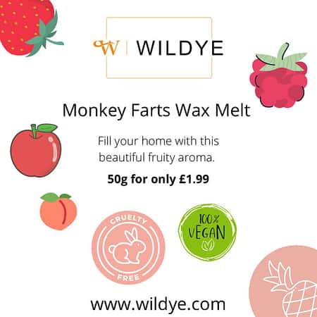 Monkey Farts Wax Melt Snap Bar - 50g for only £1.99