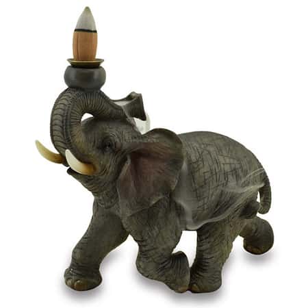 Elephant Backflow Incense Burner